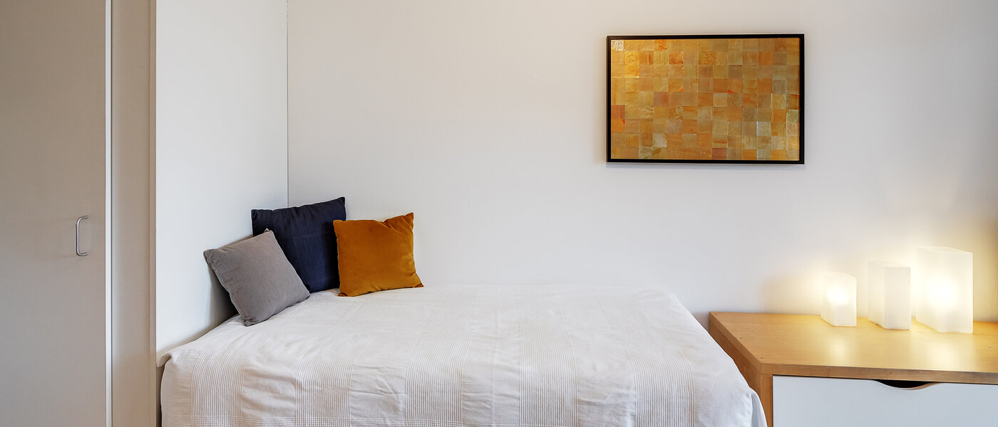 studio München Isarvorstadt 01 sleeping area 2543