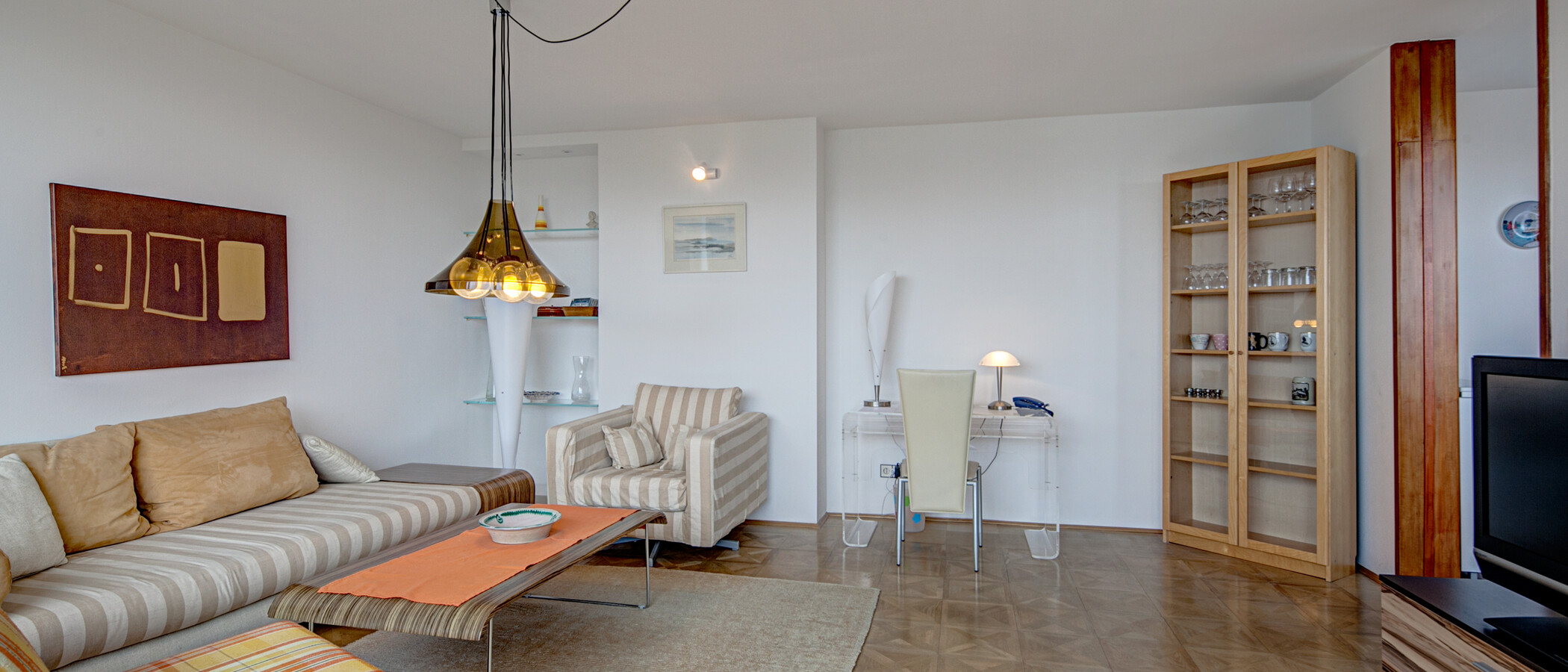 roof terrace apartment München Maxvorstadt 04 living room 255