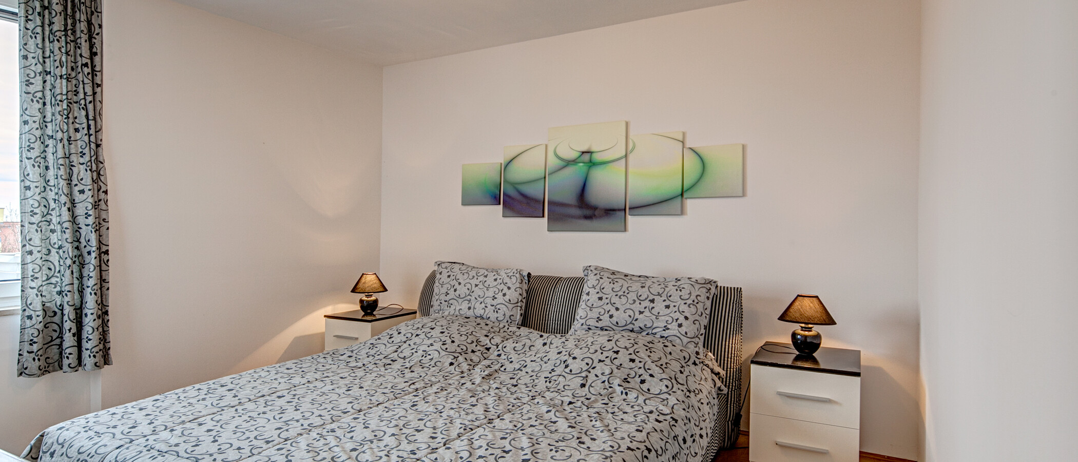 roof terrace apartment München Maxvorstadt 01 sleeping area 255