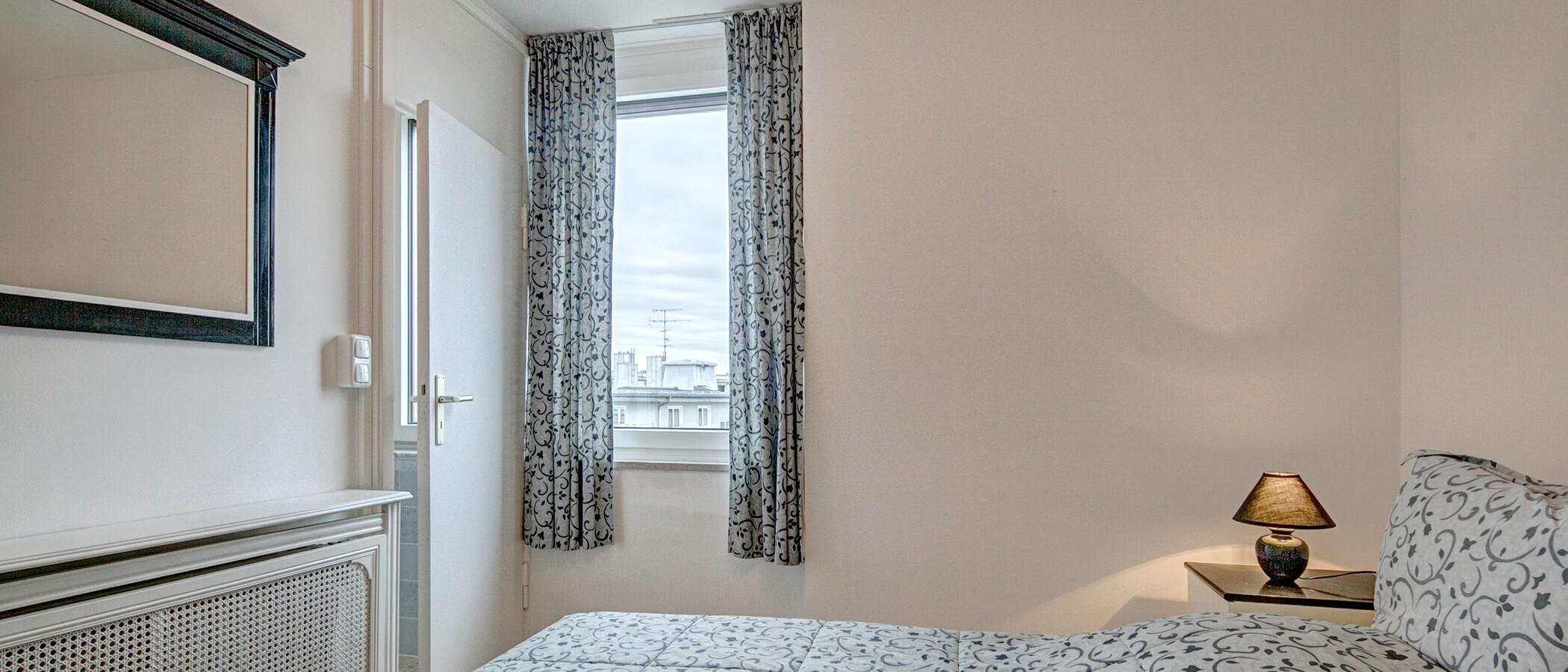 roof terrace apartment München Maxvorstadt 02 sleeping area 255