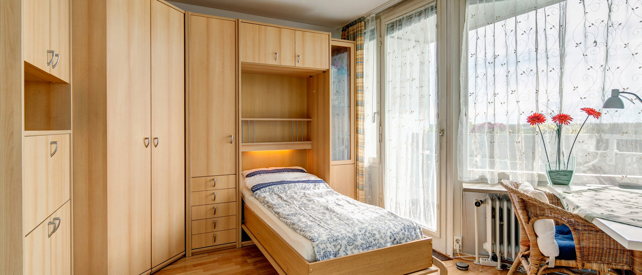studio München Westkreuz 01 sleeping area 2598