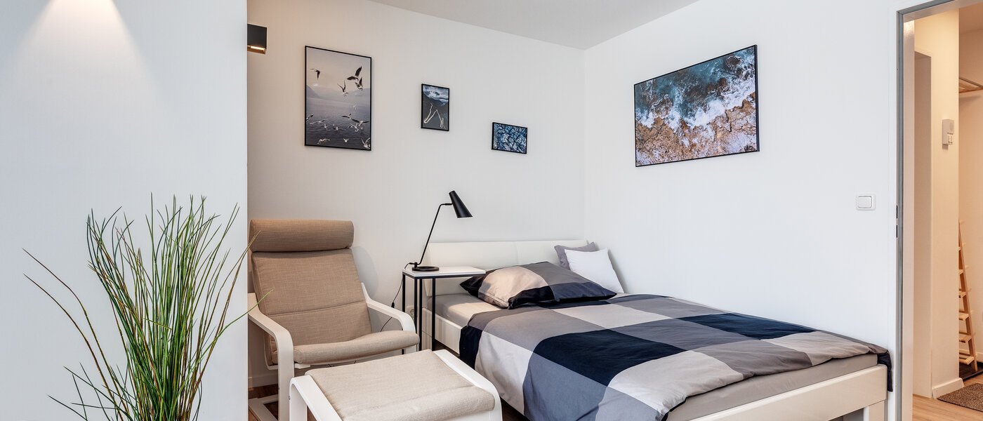 studio München Milbertshofen 01 sleeping area 2619