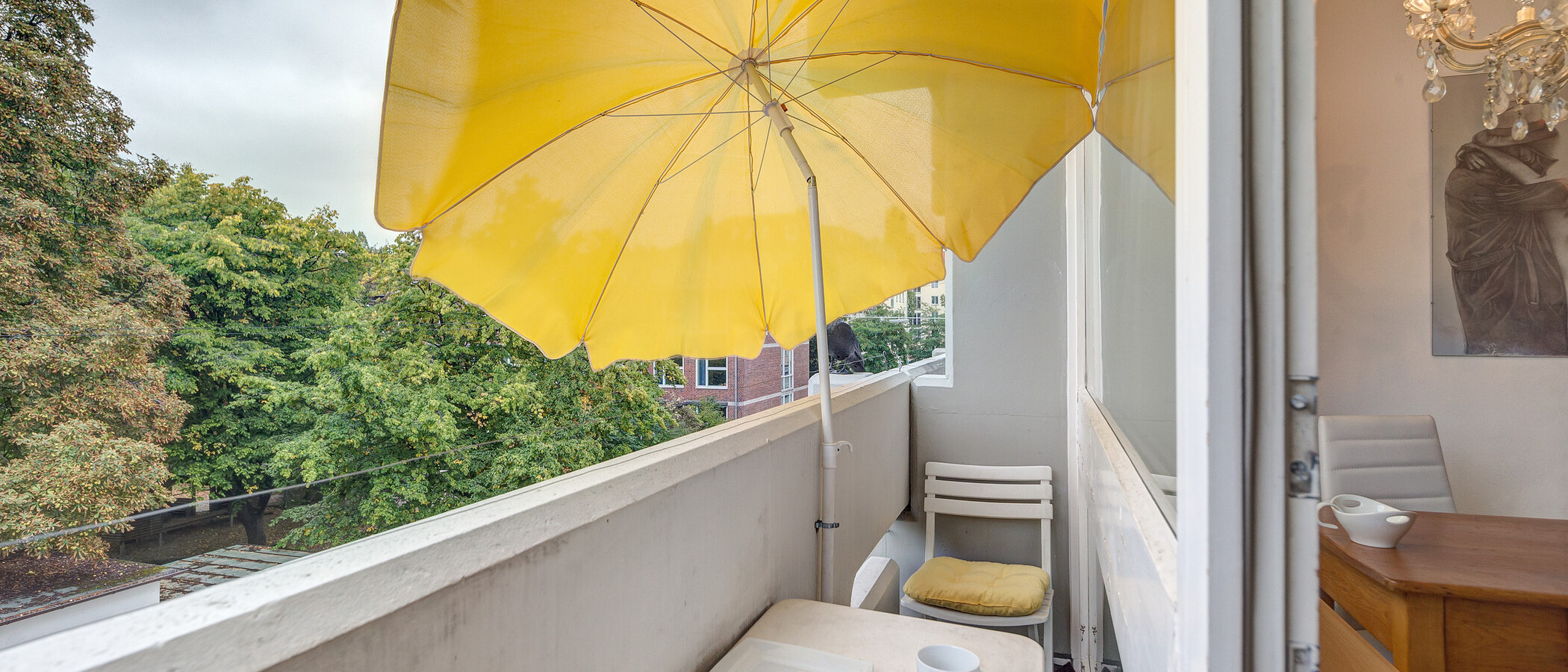studio München Schwabing (links der Leopoldstraße) 01 balcony 2684