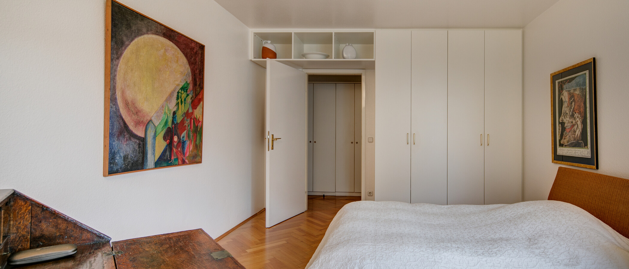 roof terrace apartment München Schwabing (rechts der Leopoldstraße) 03 2. sleeping area 2693