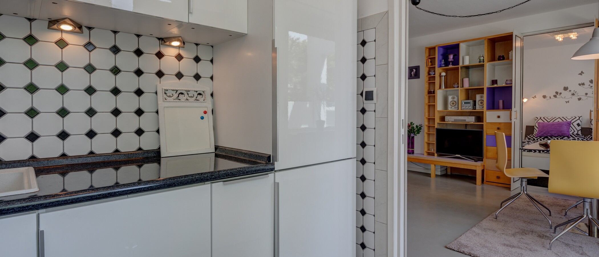 roof terrace apartment München Neuhausen 03 kitchen 2774