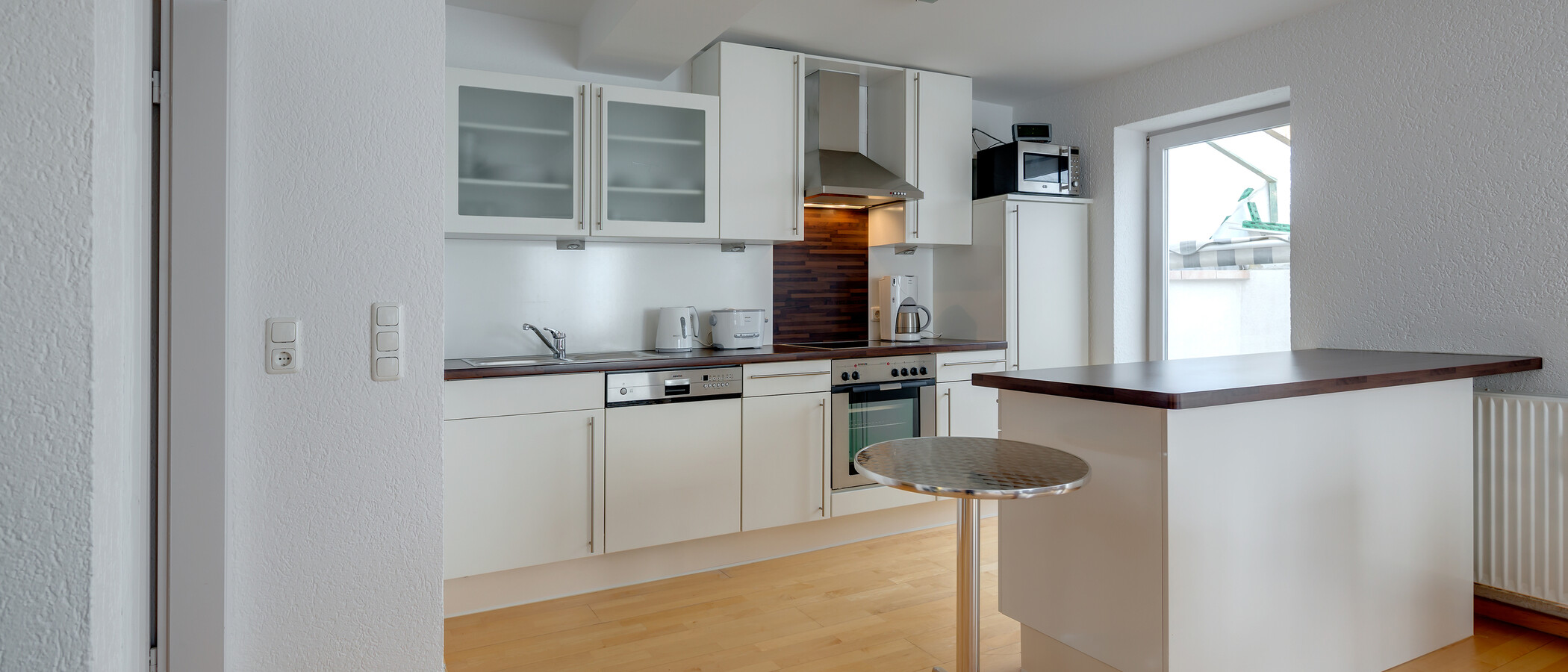 roof terrace apartment München Lehel 01 kitchen 2849