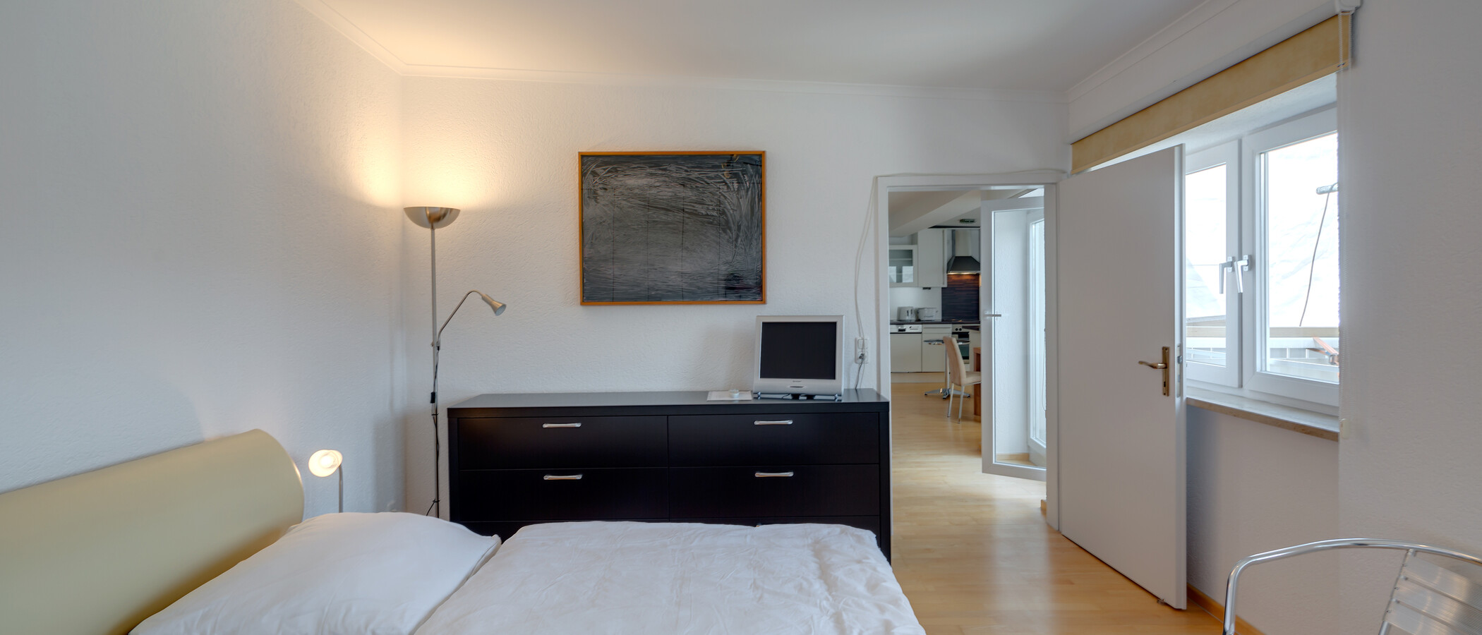 roof terrace apartment München Lehel 04 bedroom 2849