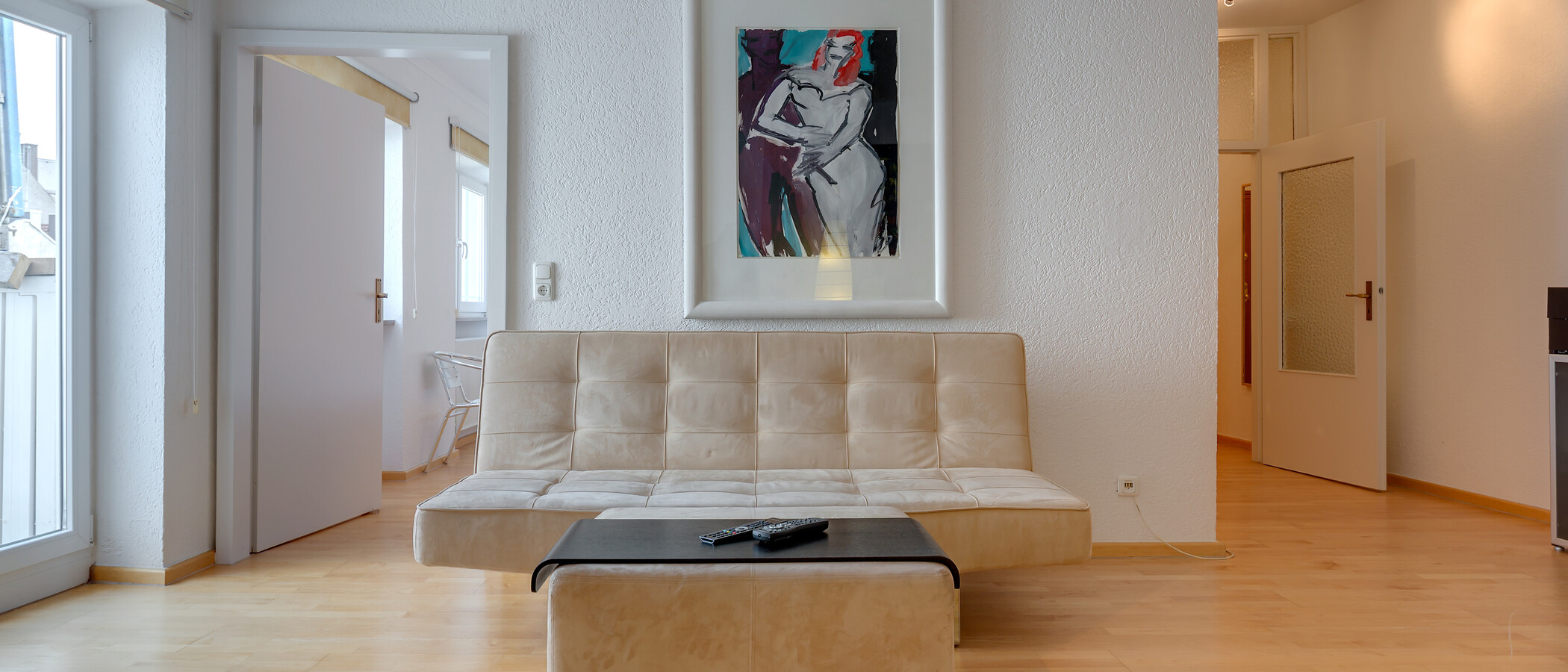 roof terrace apartment München Lehel 04 living area 2849