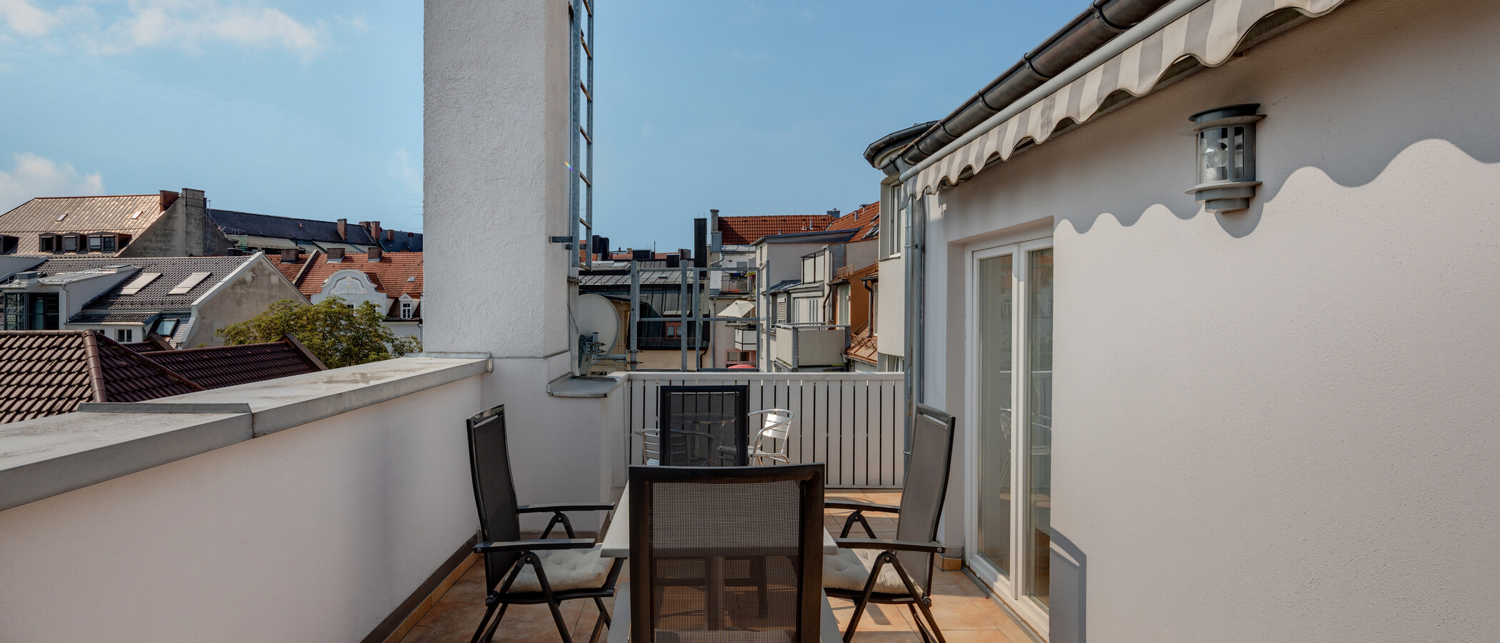 roof terrace apartment München Lehel 02 roof terrace 2849