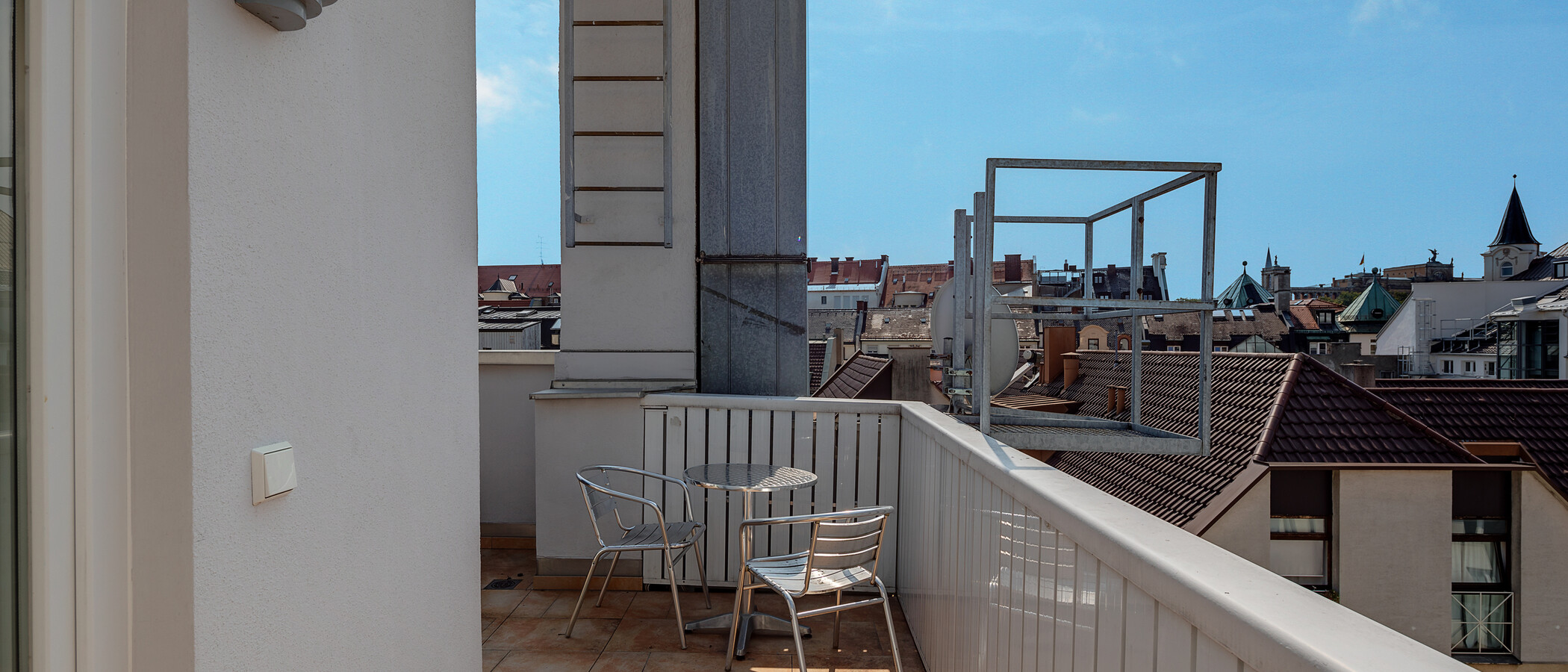 roof terrace apartment München Lehel 03 roof terrace 2849