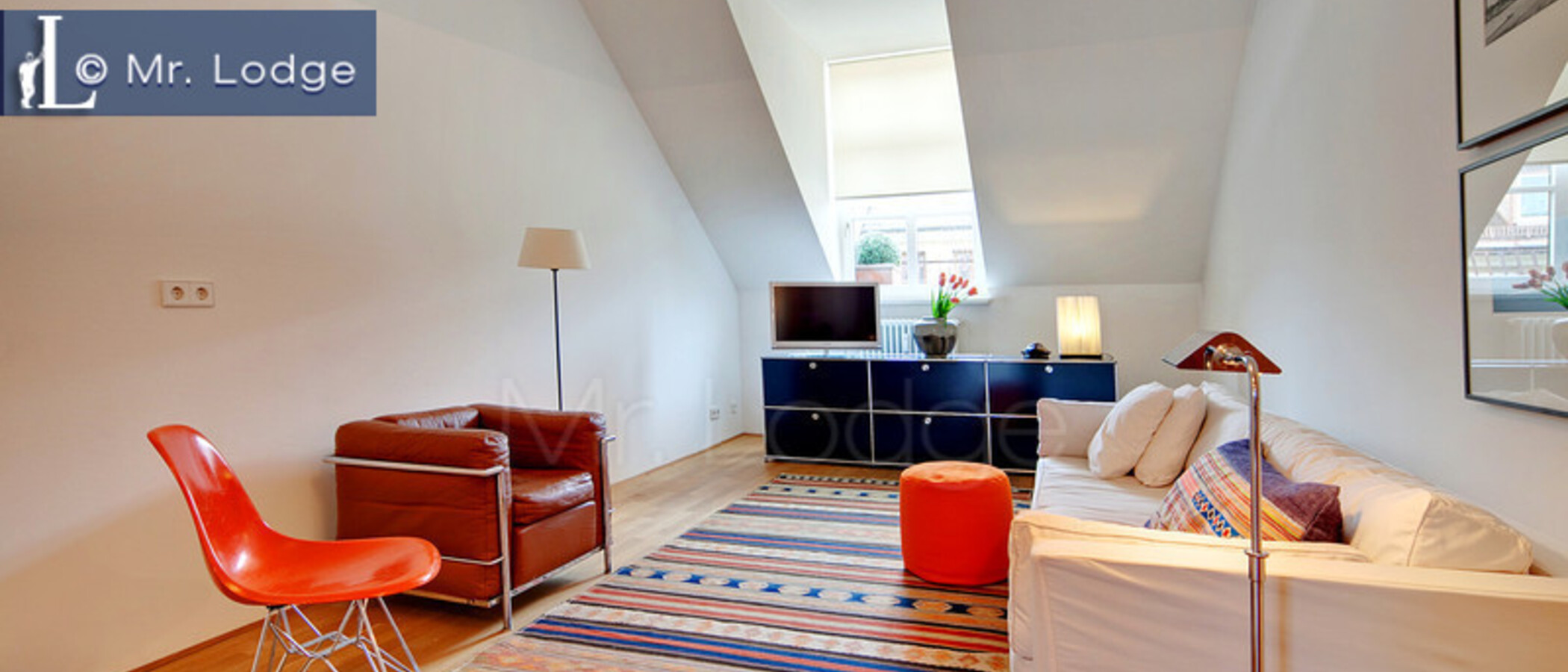 apartment München Maxvorstadt - Westen 01 2. living room 3075