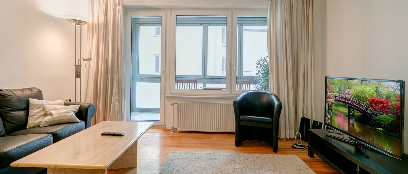 apartment München Schwabing-Nord (zw. Leopoldstraße & Englischen Garten) 02 living room 3091