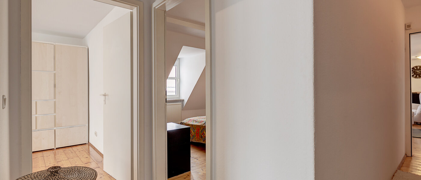 attic apartment München Zentrum 08 living room 3130