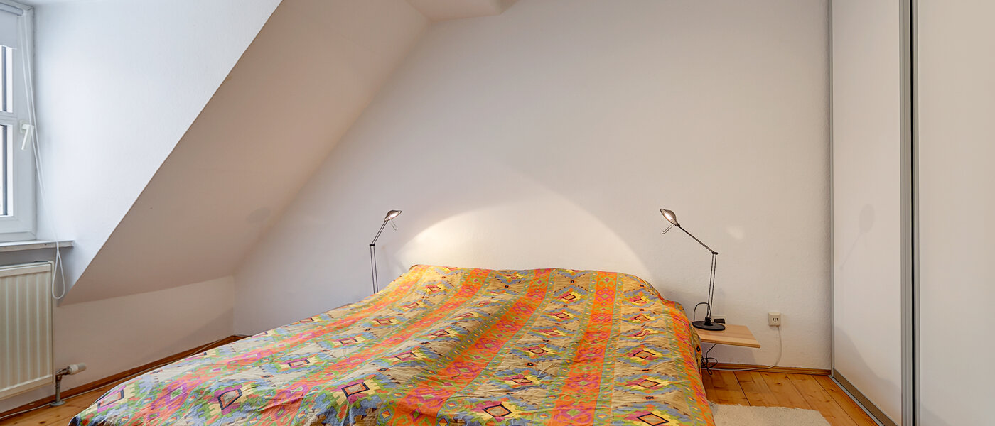 attic apartment München Zentrum 01 sleeping area 3130