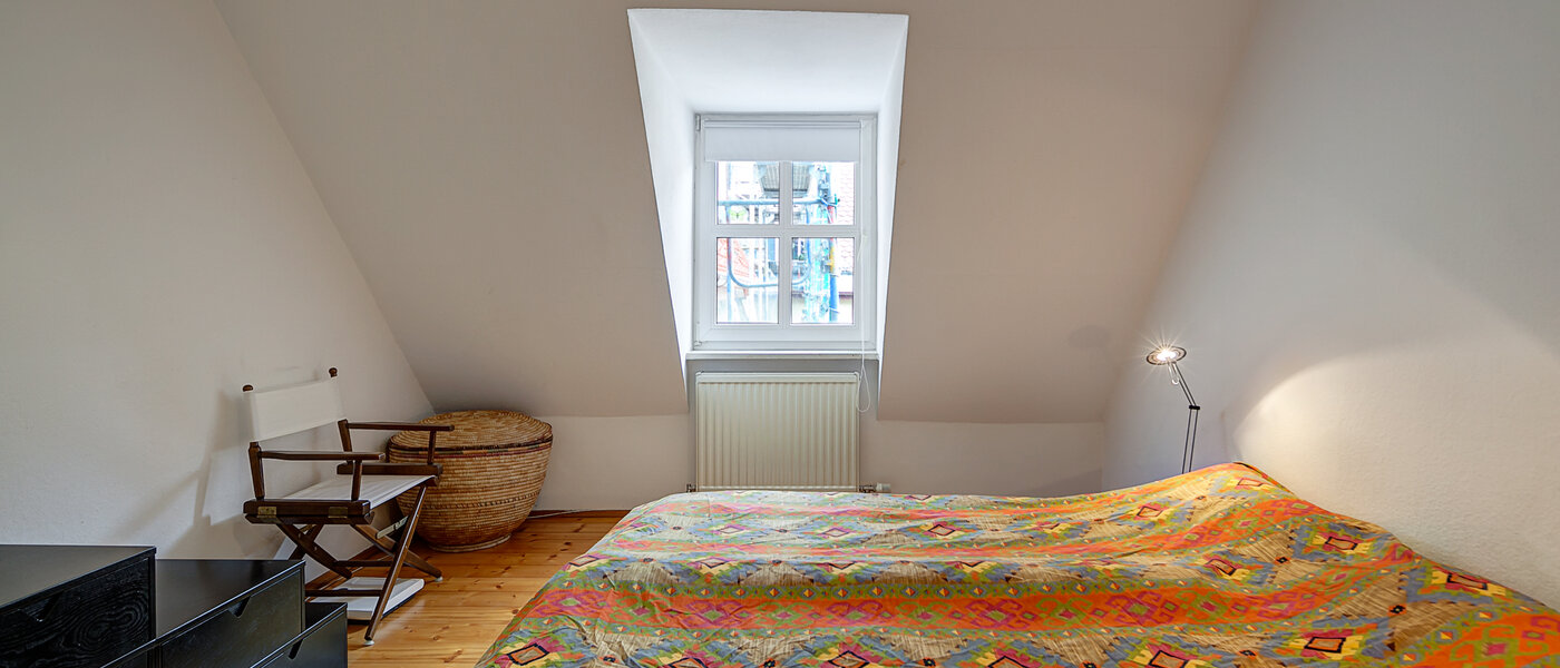 attic apartment München Zentrum 02 sleeping area 3130