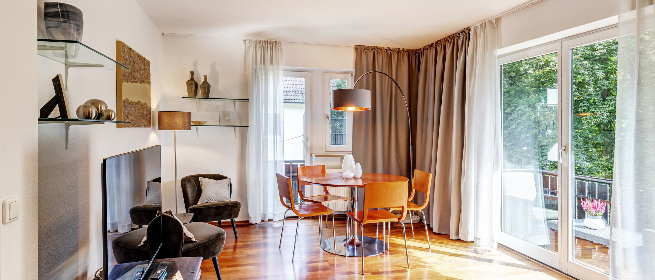 maisonette München Herzogpark 02 living area 3249