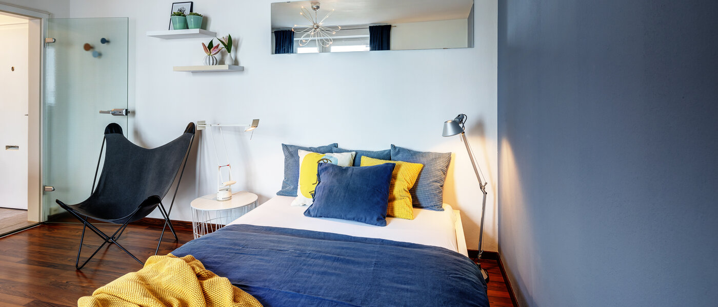 studio München Neuhausen 01 sleeping area 3328