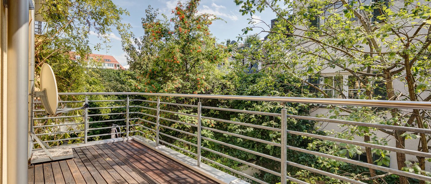 semi-detached house München Schwabing (links der Leopoldstraße) 03 balcony 3396