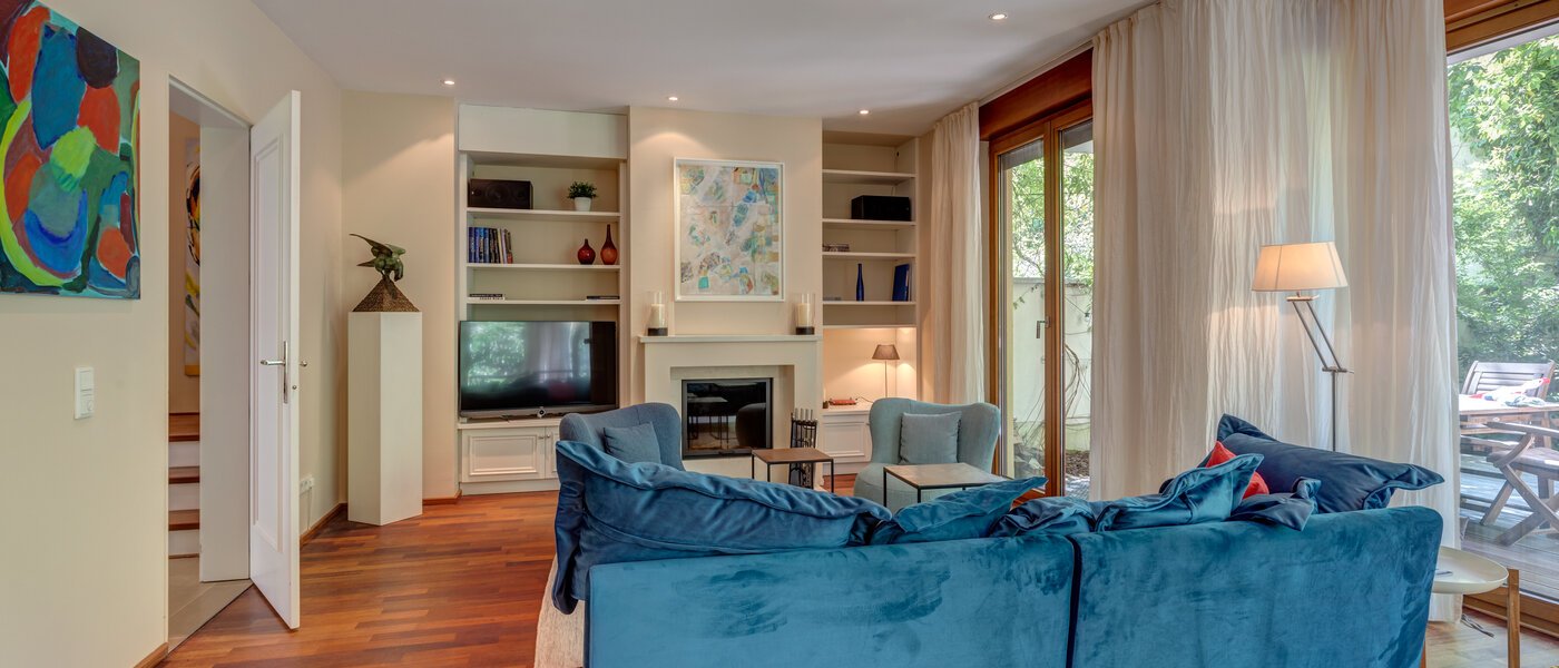 semi-detached house München Schwabing (links der Leopoldstraße) 03 living area 3396