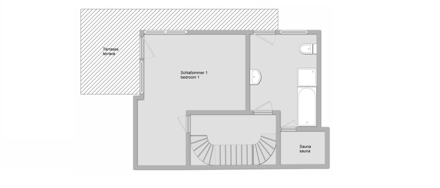 semi-detached house München Schwabing (links der Leopoldstraße) 03 floor plan 3396
