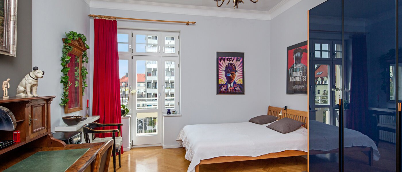 apartment München Neuhausen 01 sleeping area 3428