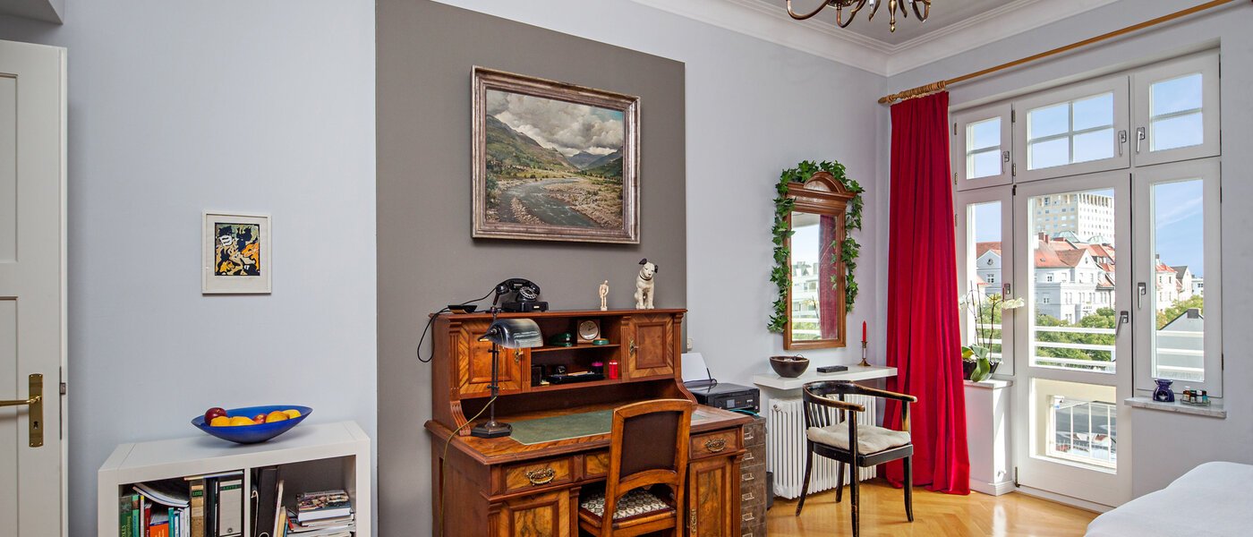 apartment München Neuhausen 02 sleeping area 3428