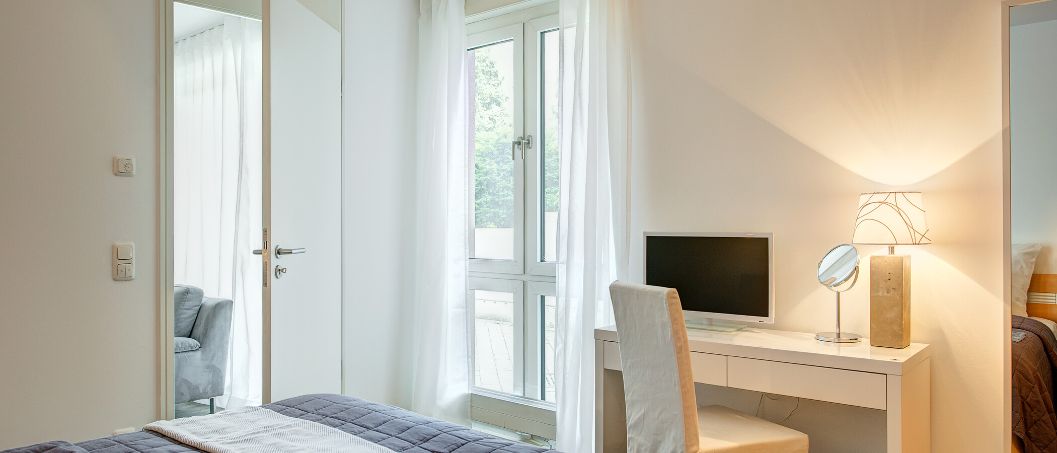 apartment München Haidhausen 04 sleeping area 3443