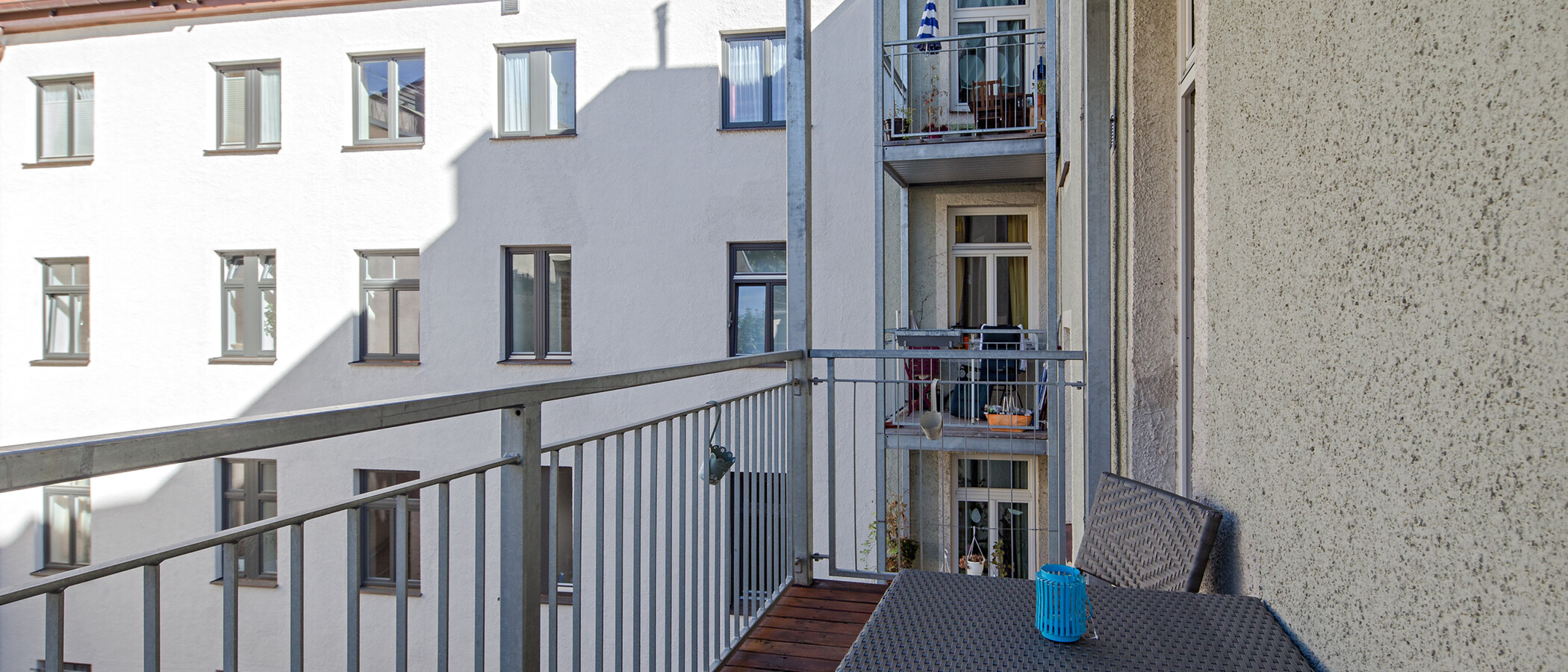 apartment München Lehel 03 balcony 3457