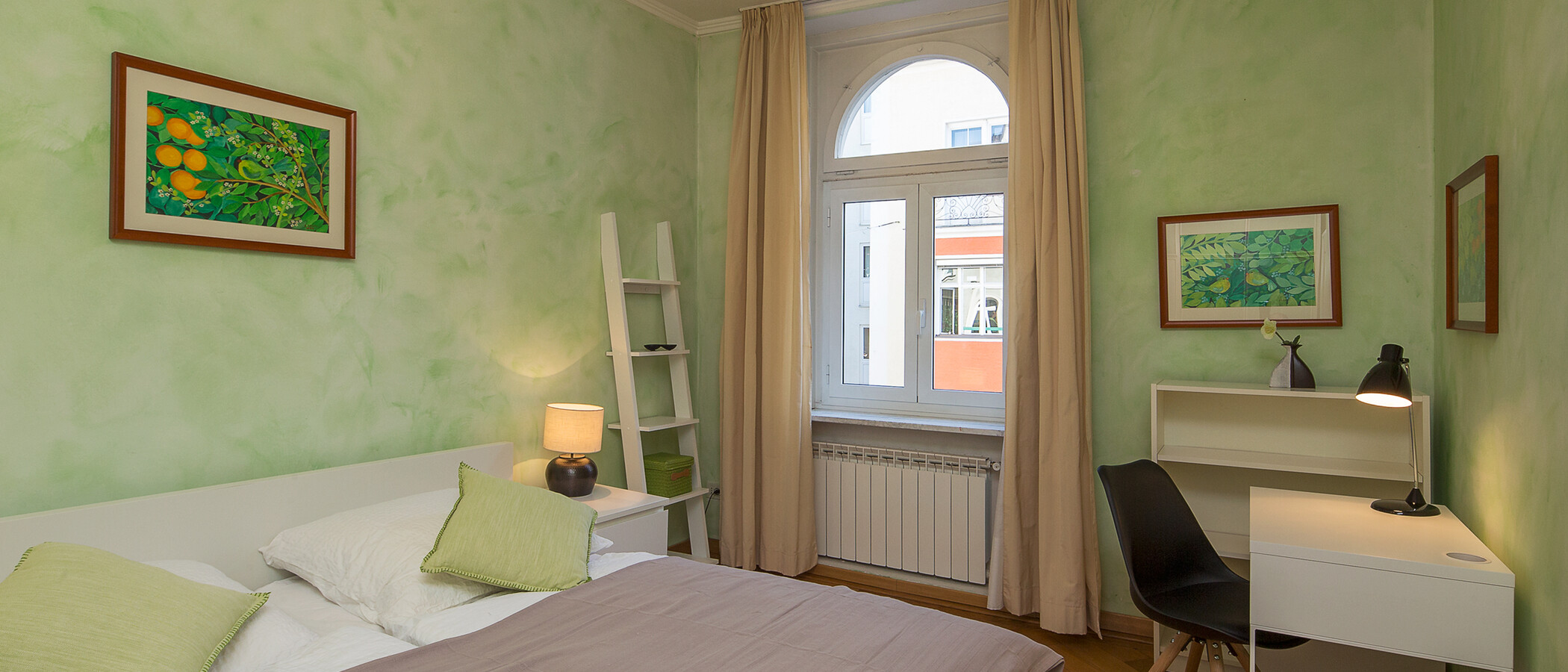 apartment München Lehel 02 sleeping area 3457