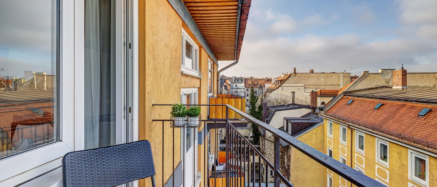 apartment München Maxvorstadt - Universitätsviertel 02 balcony 3509