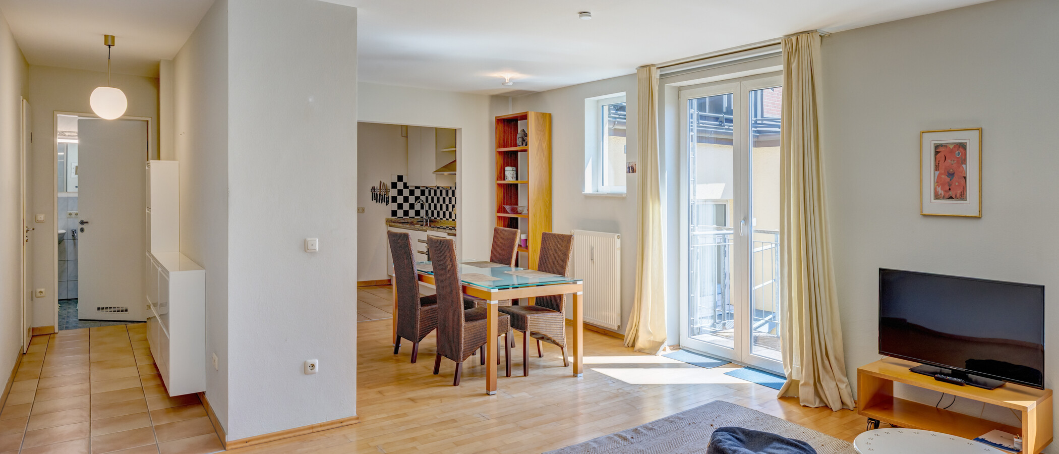 apartment München Maxvorstadt - Museumsviertel 02 living area 3547