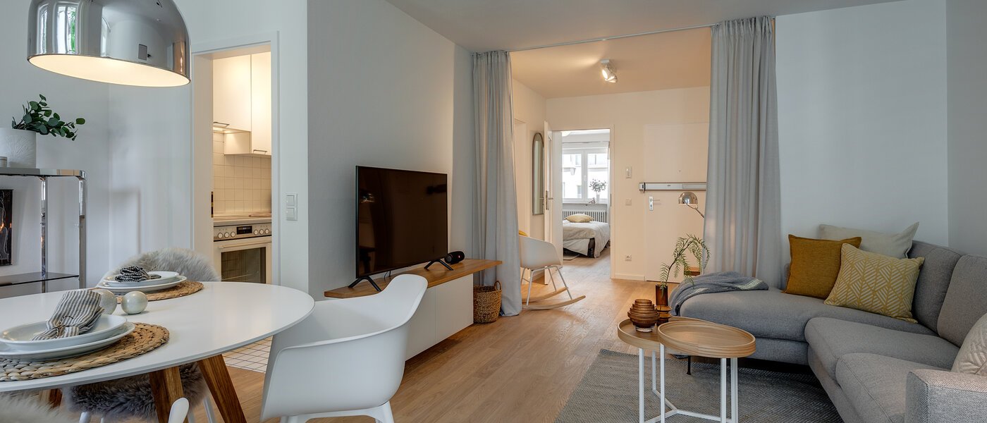 apartment München Schwabing (rechts der Leopoldstraße) 04 living area 361