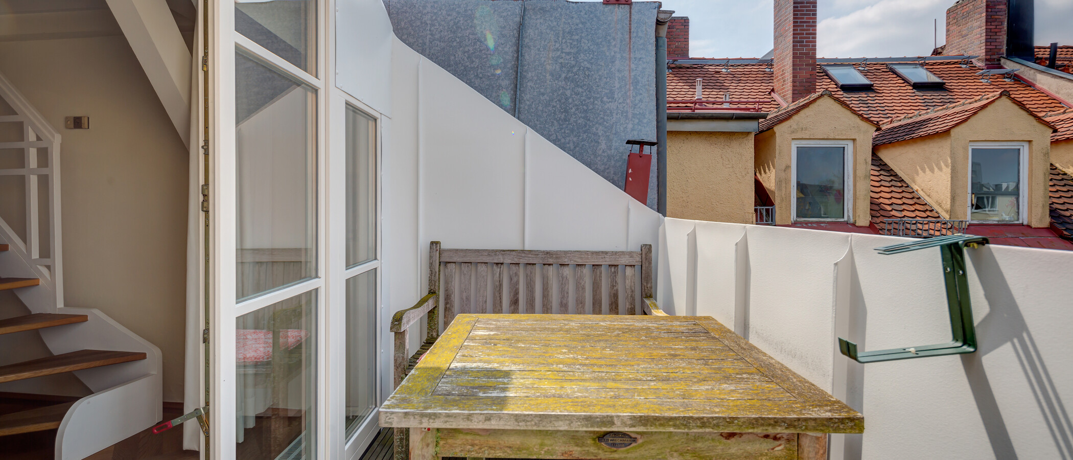 gallery apartment  München Schwabing (links der Leopoldstraße) 01 terrace 3679