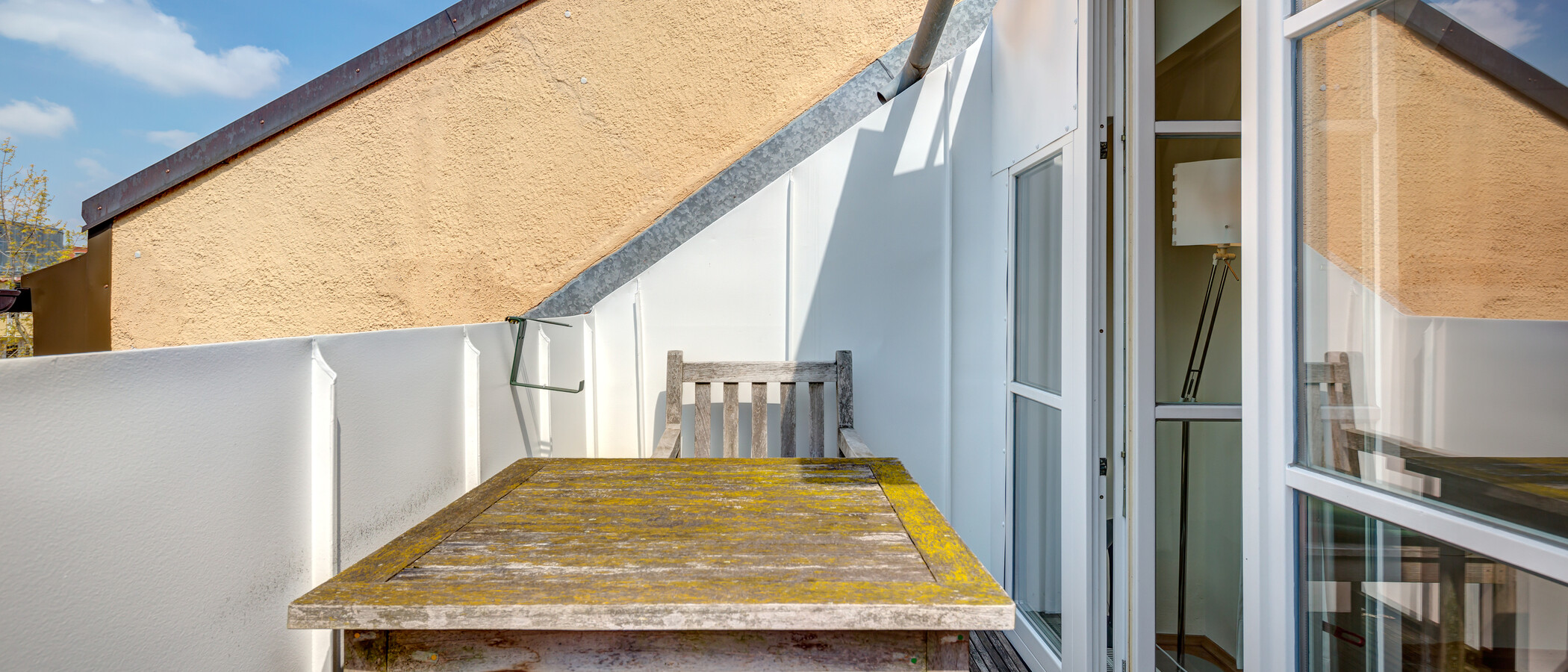 gallery apartment  München Schwabing (links der Leopoldstraße) 02 terrace 3679