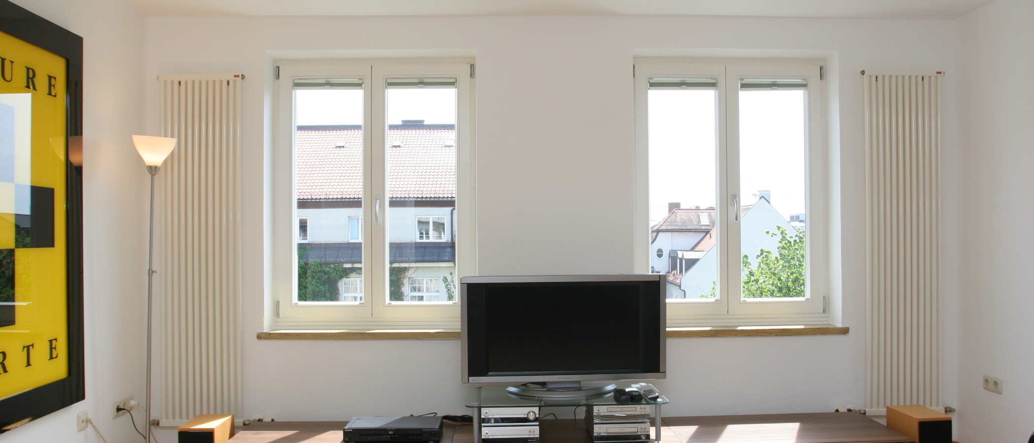 roof terrace apartment München Lehel 03 living room 3850