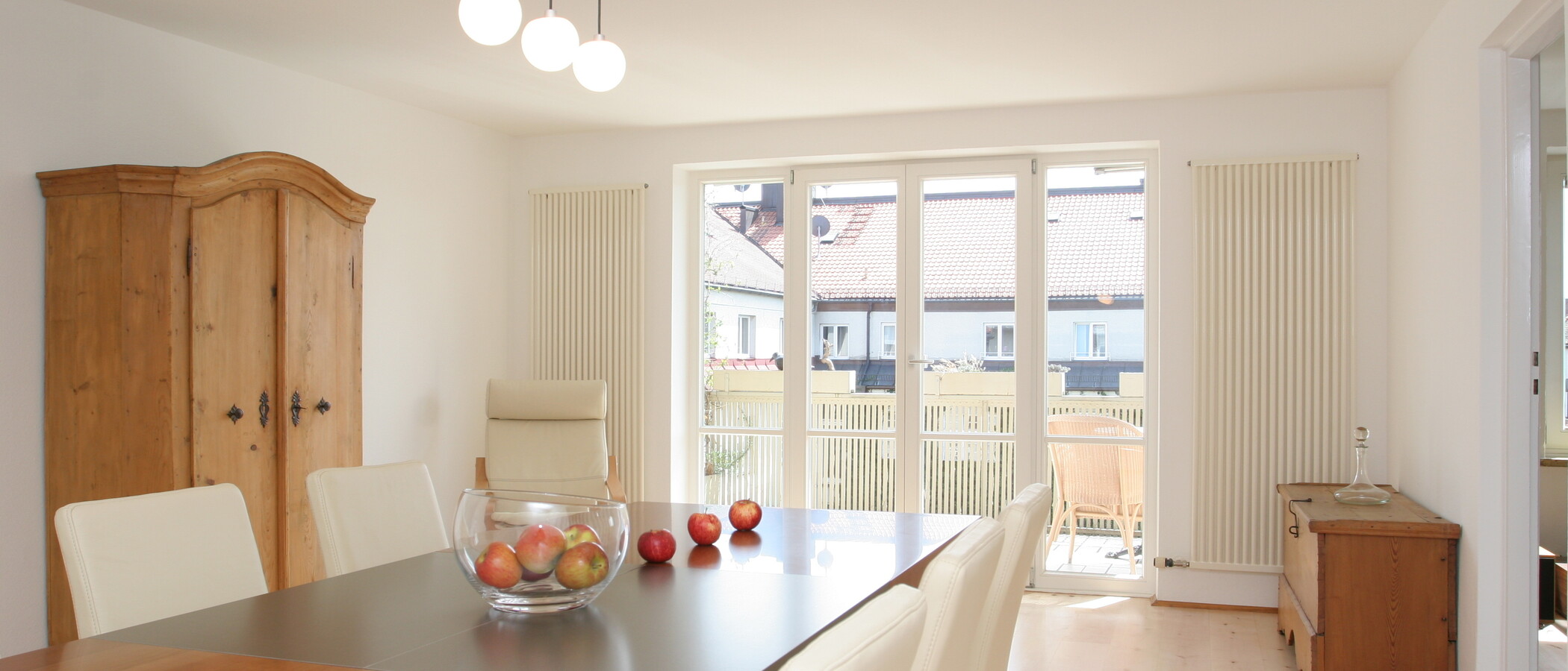 roof terrace apartment München Lehel 02 dining 3850