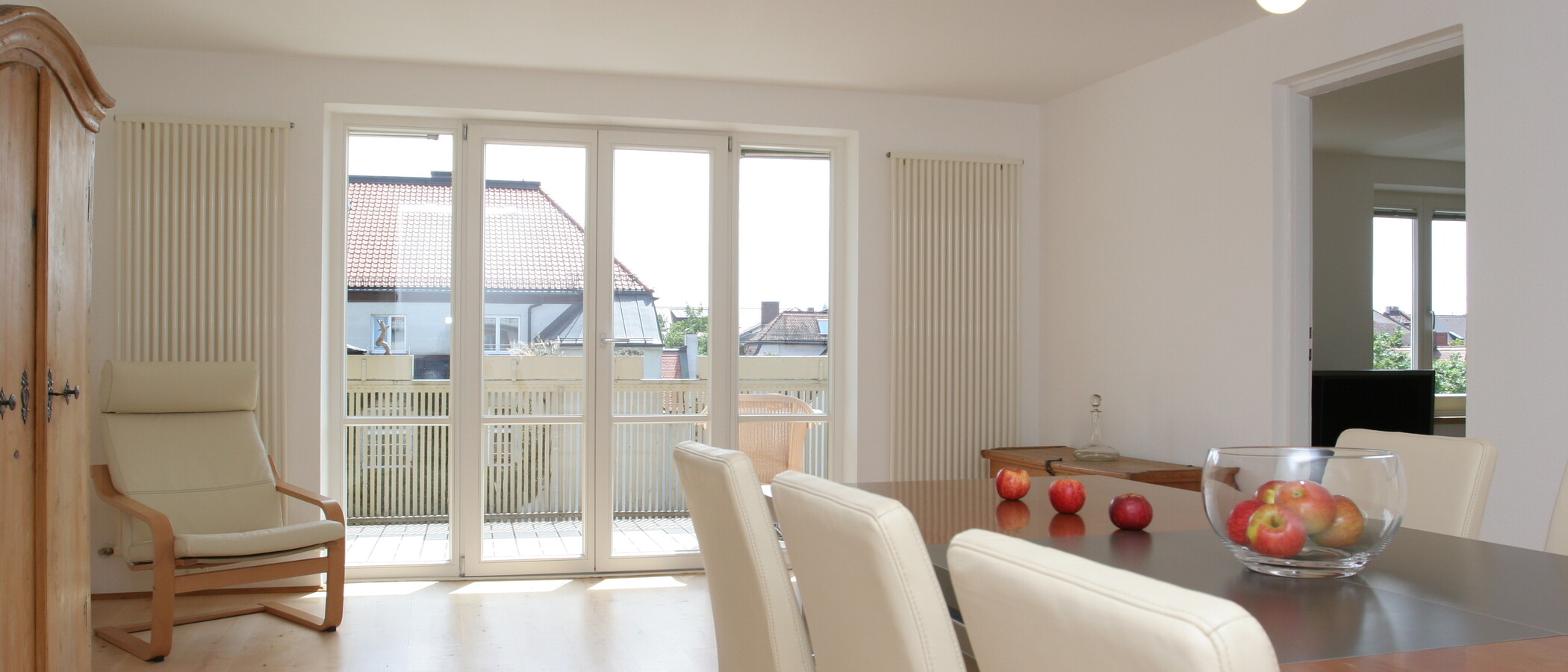 roof terrace apartment München Lehel 03 dining 3850