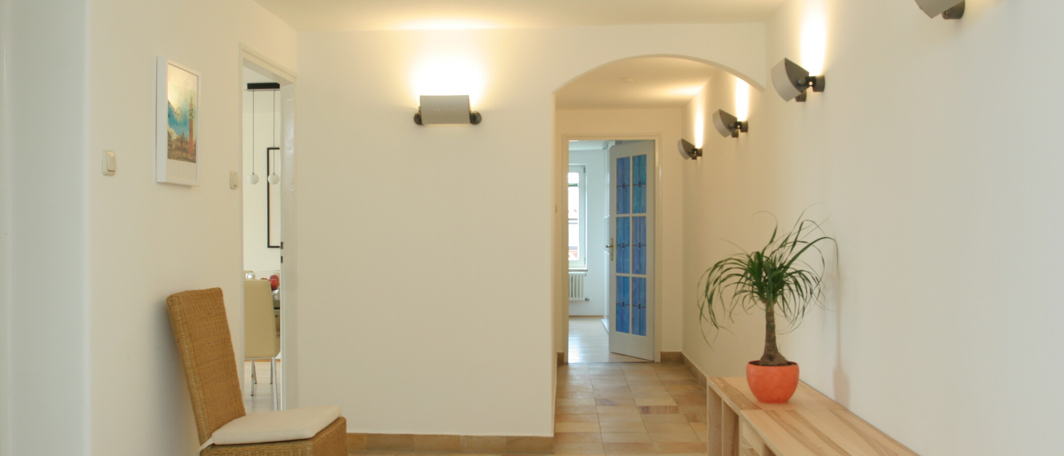 roof terrace apartment München Lehel 04 hall 3850