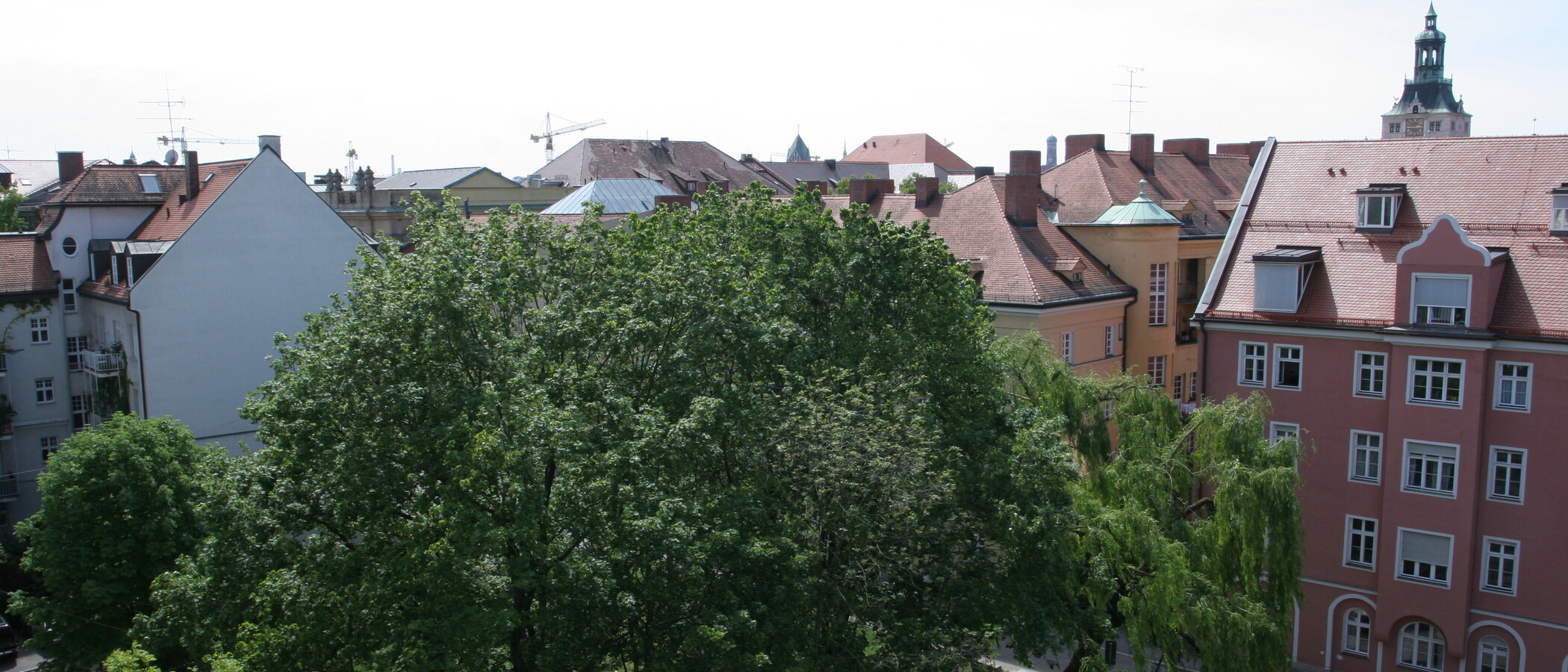roof terrace apartment München Lehel 03 balcony 3850