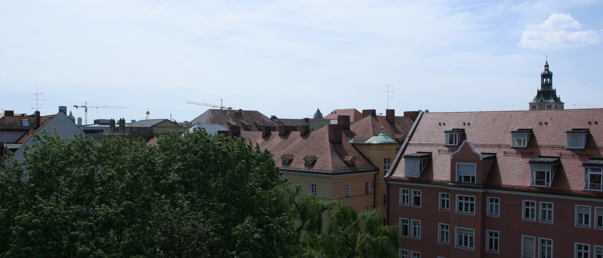 roof terrace apartment München Lehel 01 view 3850