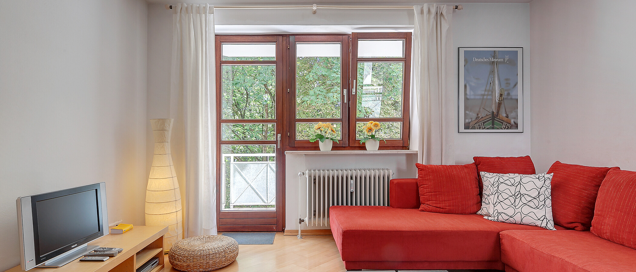 maisonette München Glockenbachviertel 02 living room 3866