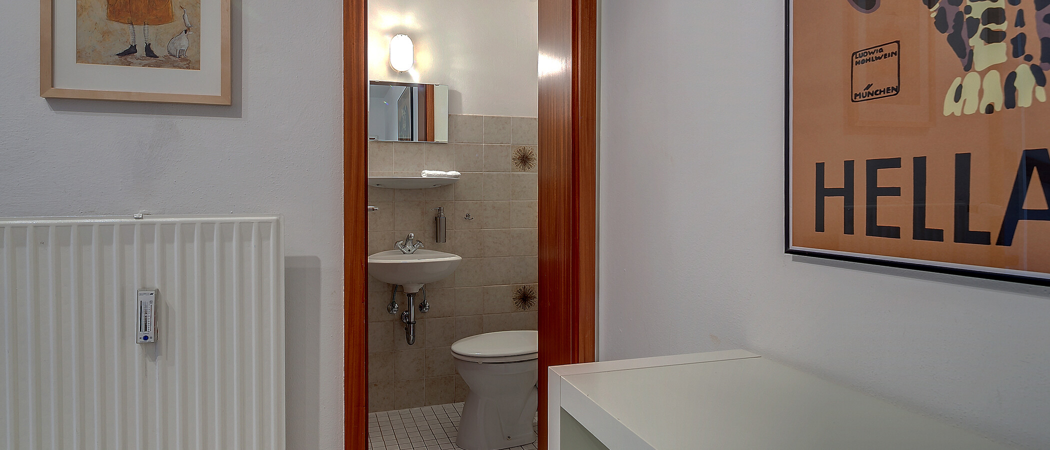 maisonette München Glockenbachviertel 08 hall 3866