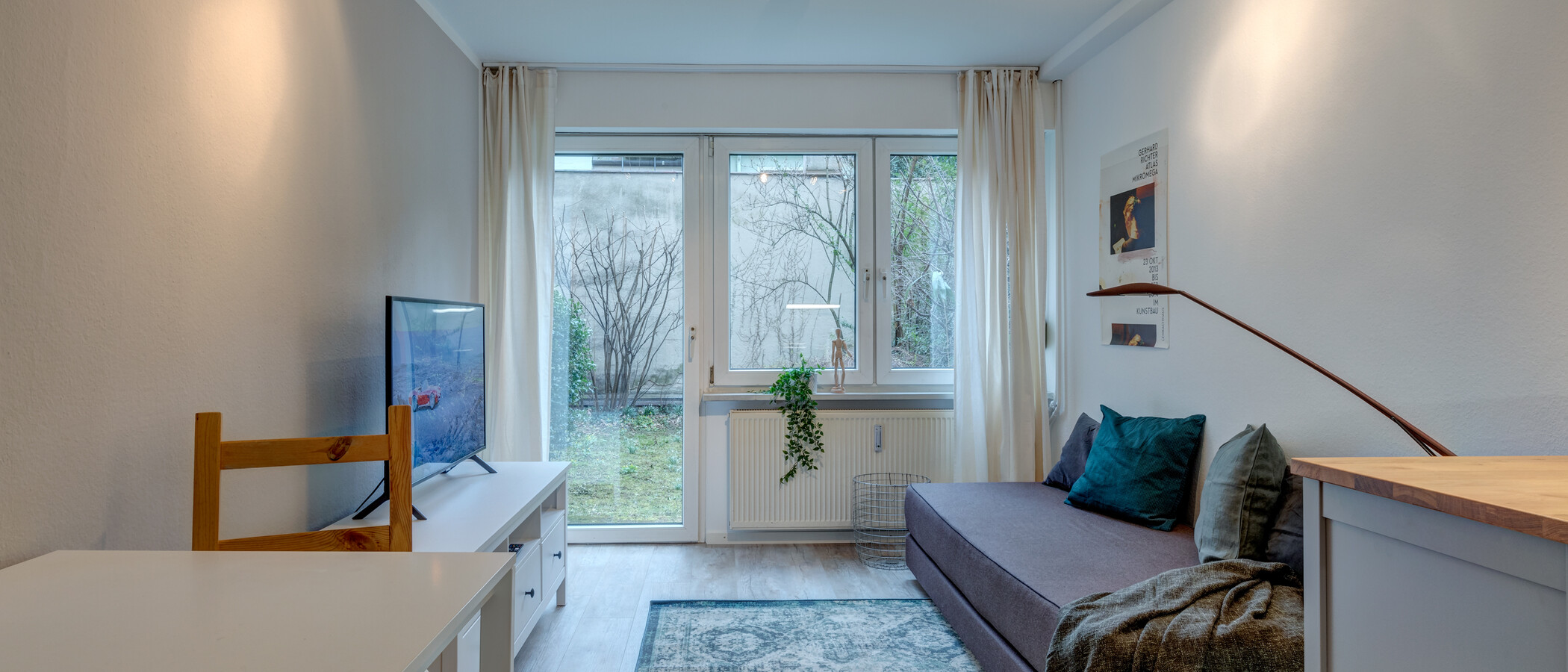 studio München Maxvorstadt - Amalienpassage 03 living area 4037