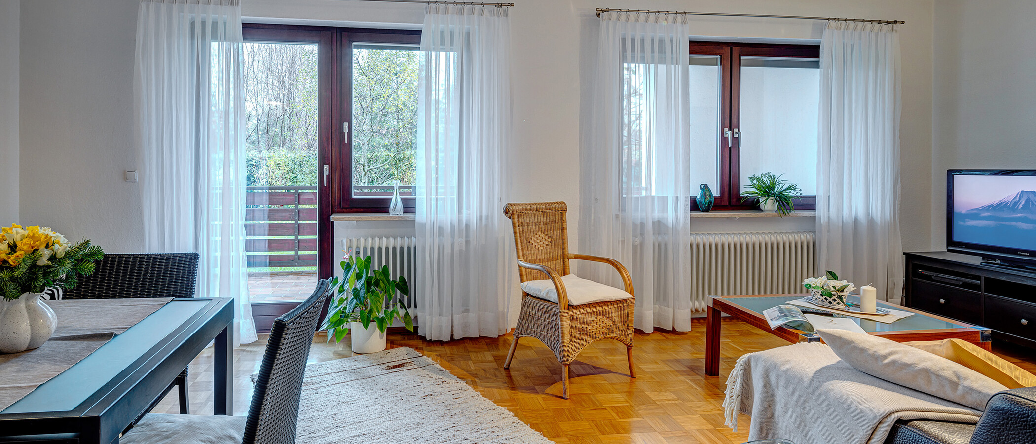 apartment München Berg am Laim 01 living area 4038