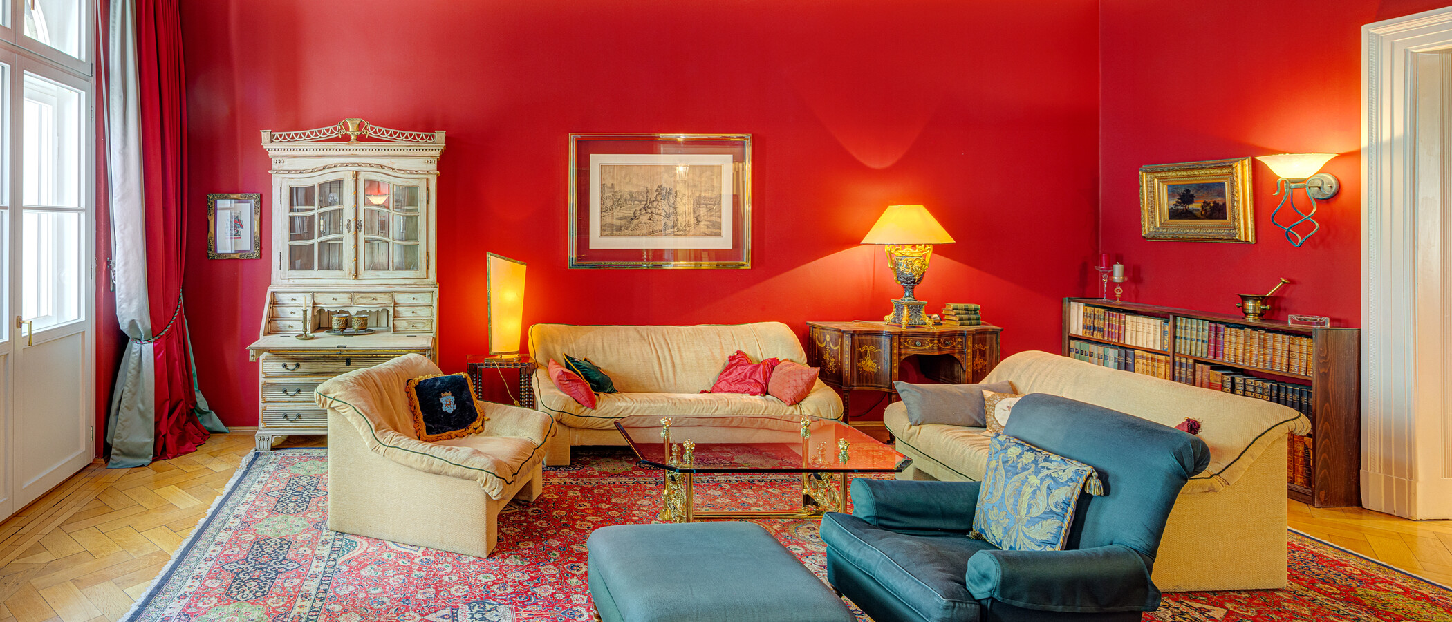 apartment München Lehel 01 living room 4093