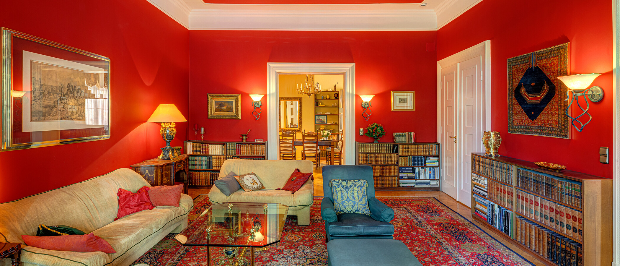 apartment München Lehel 02 living room 4093