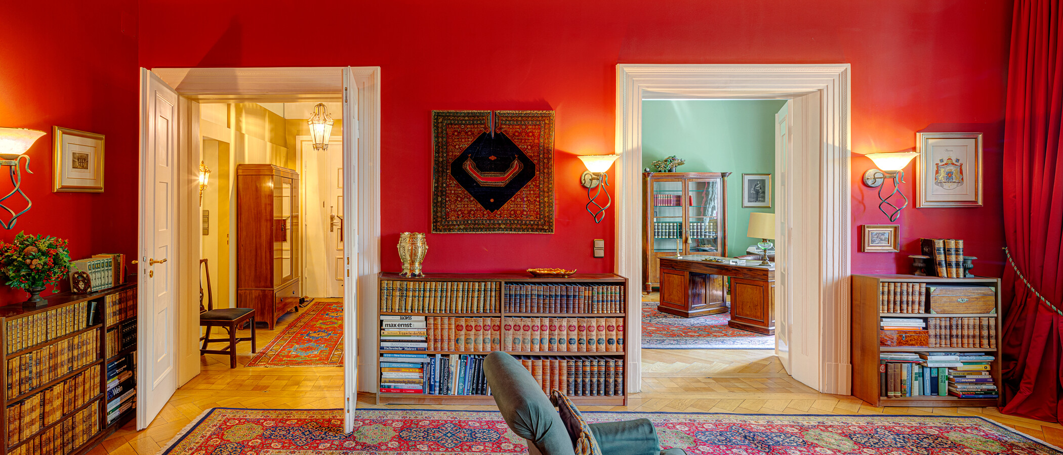 apartment München Lehel 03 living room 4093