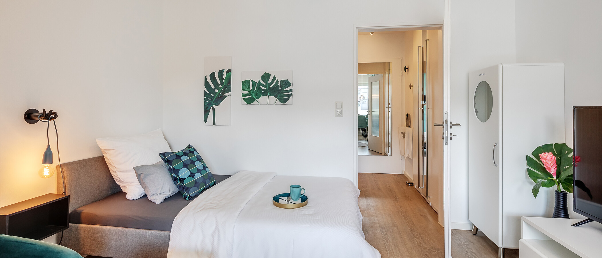 apartment München Milbertshofen 02 sleeping area 4166