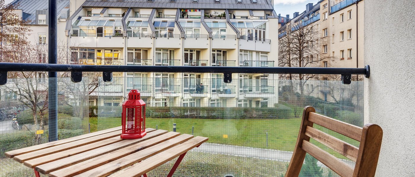 studio München Maxvorstadt - Museumsviertel 02 balcony 4250