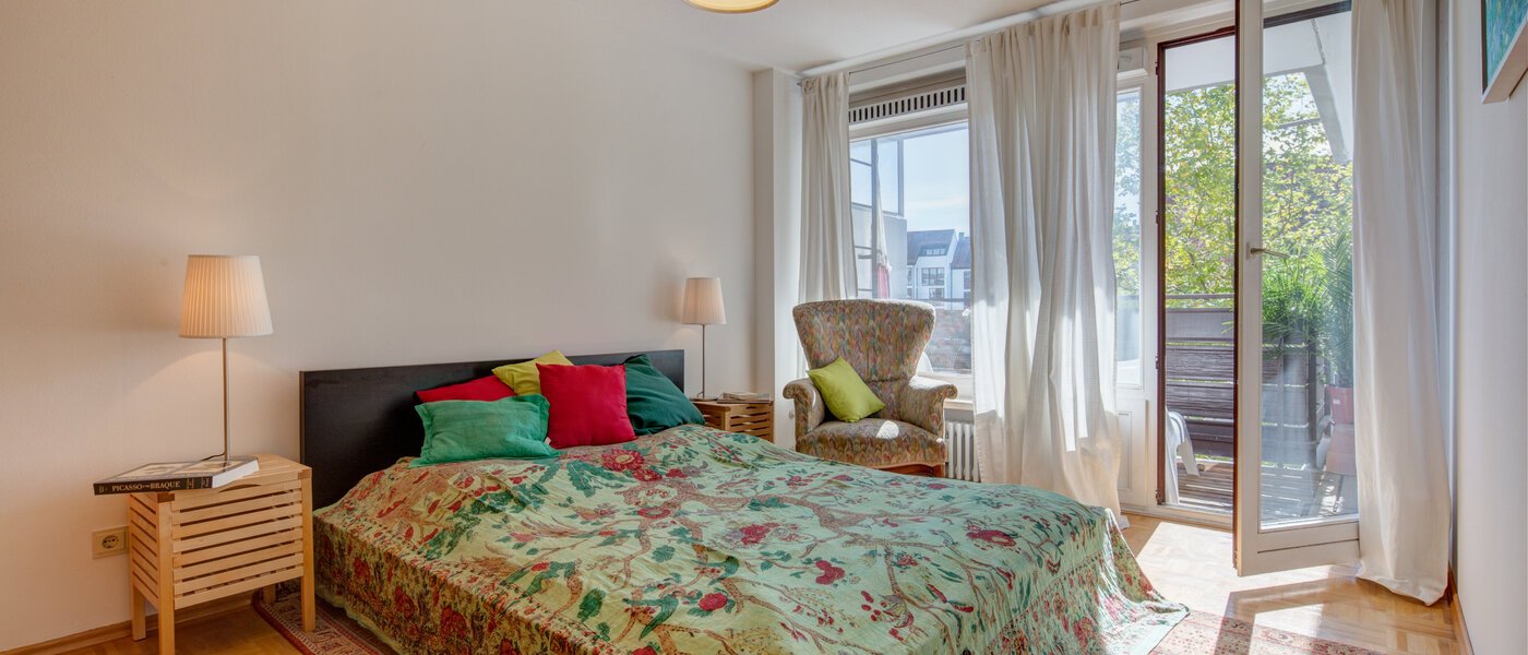 apartment München Maxvorstadt - Westen 01 sleeping area 4254